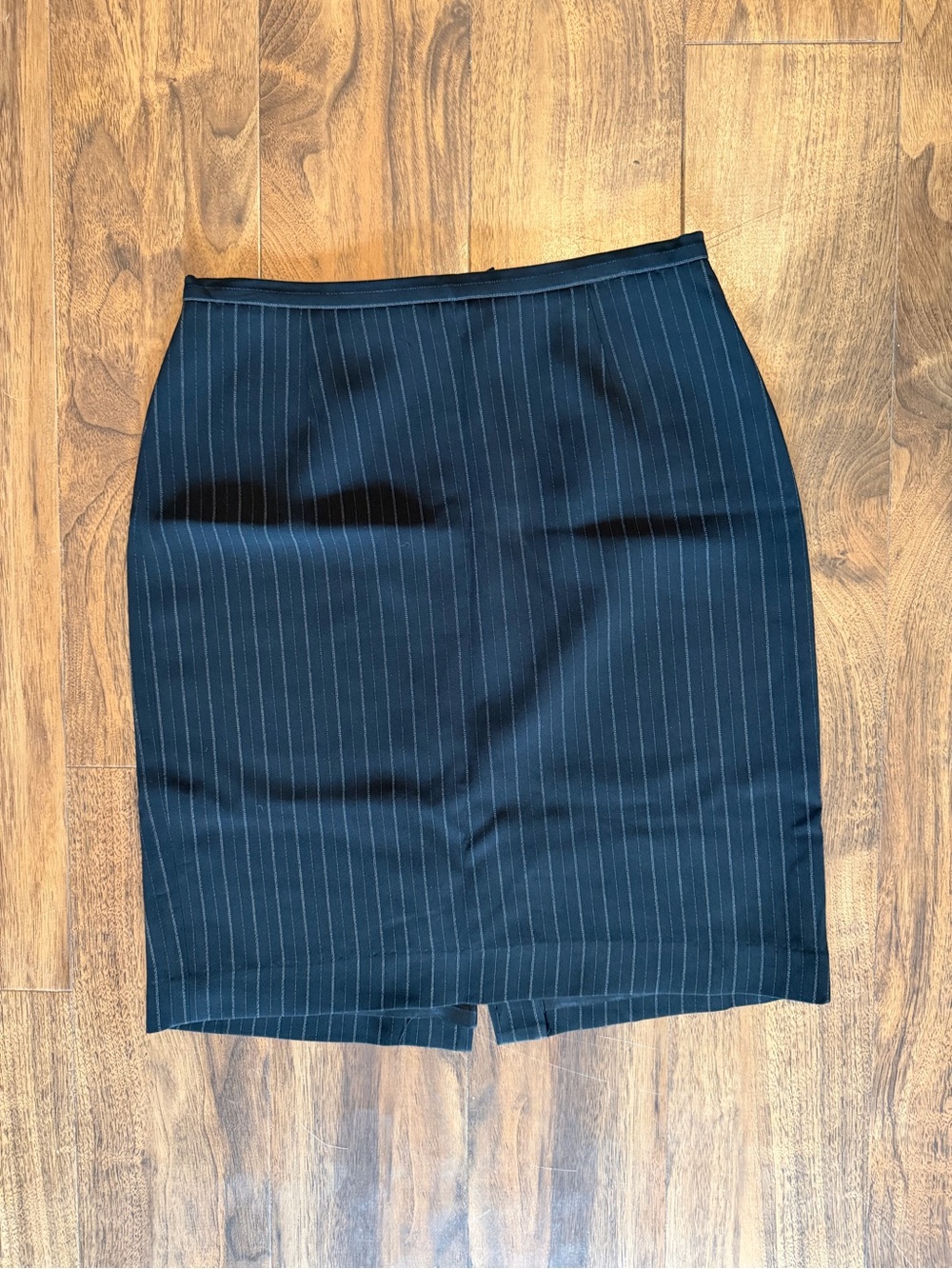 Ann Taylor Pinstripe Pencil Skirt